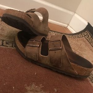 Arizona Brown Leather Birkenstocks